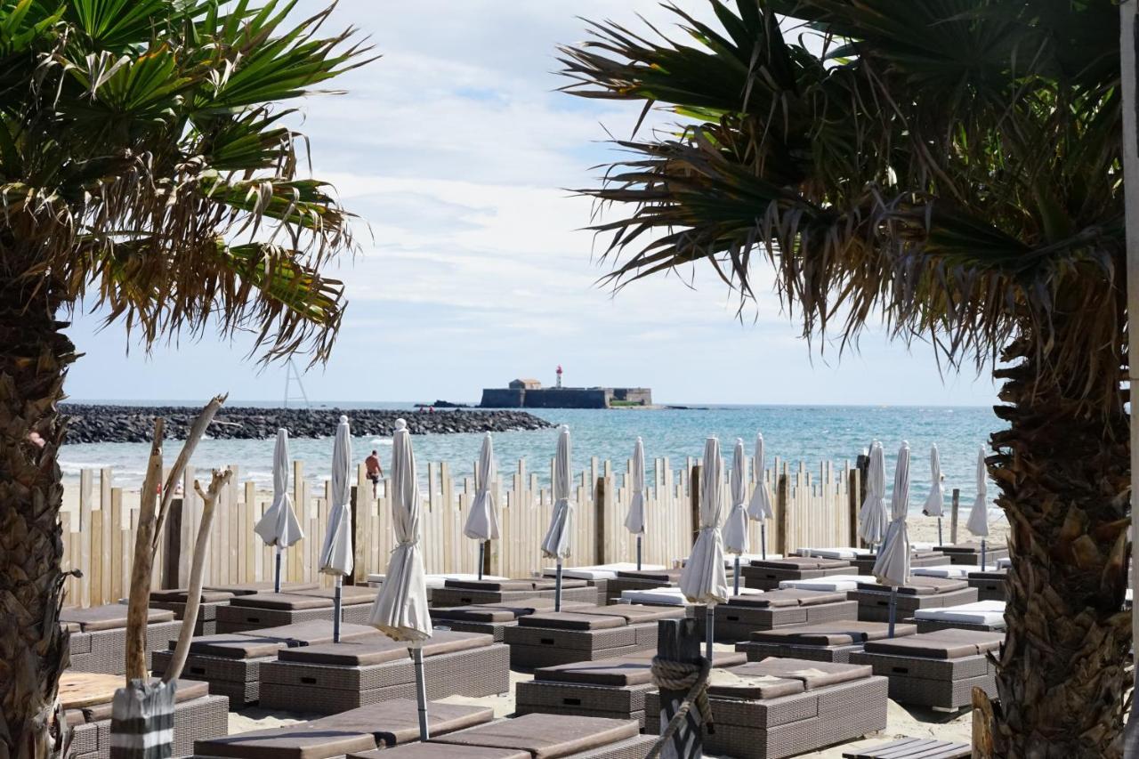 Résidence Aquaplage 45m2 front de mer plage Richelieu Agde Exterior foto