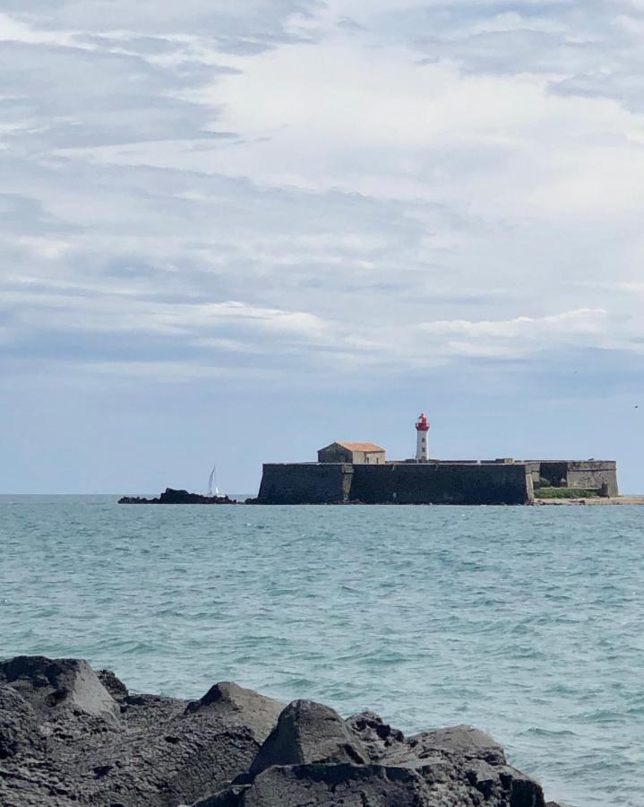 Résidence Aquaplage 45m2 front de mer plage Richelieu Agde Exterior foto