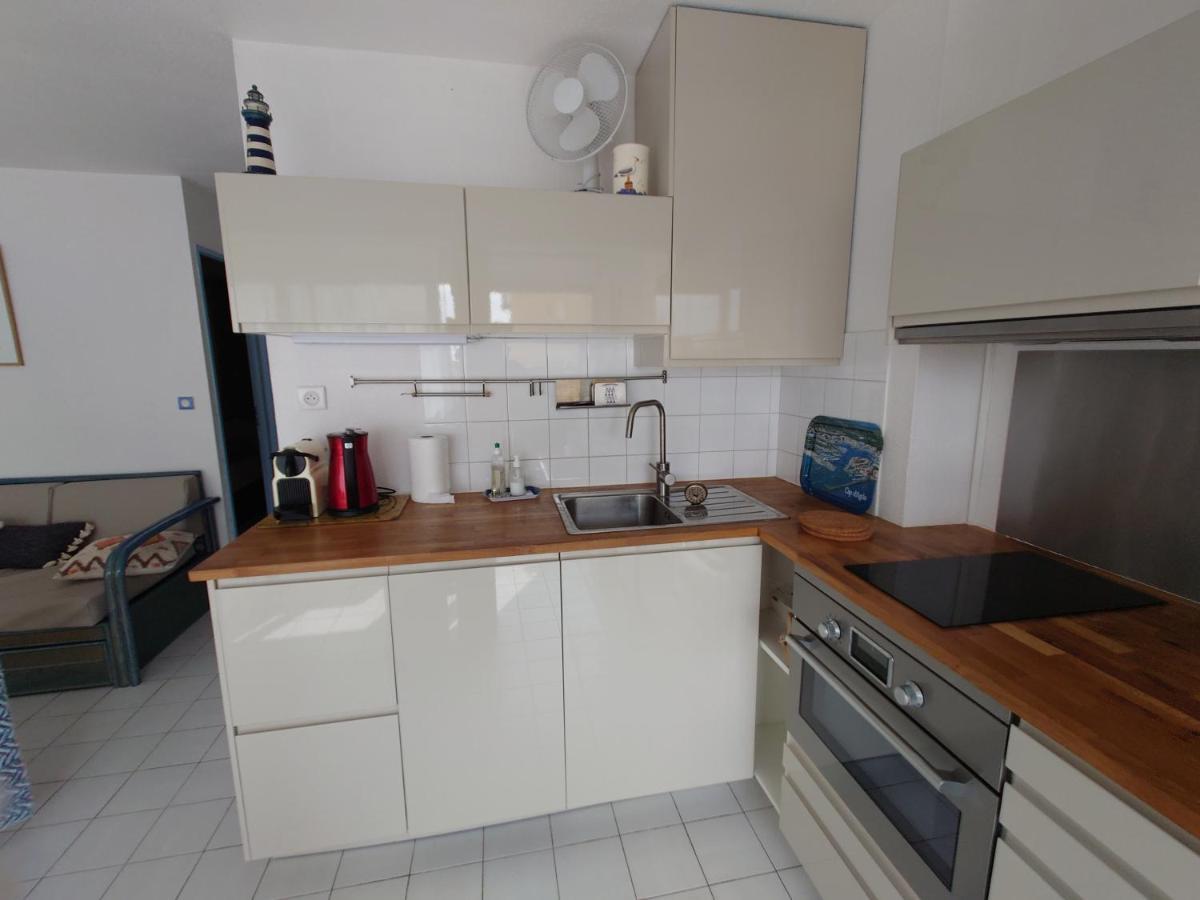 Résidence Aquaplage 45m2 front de mer plage Richelieu Agde Exterior foto
