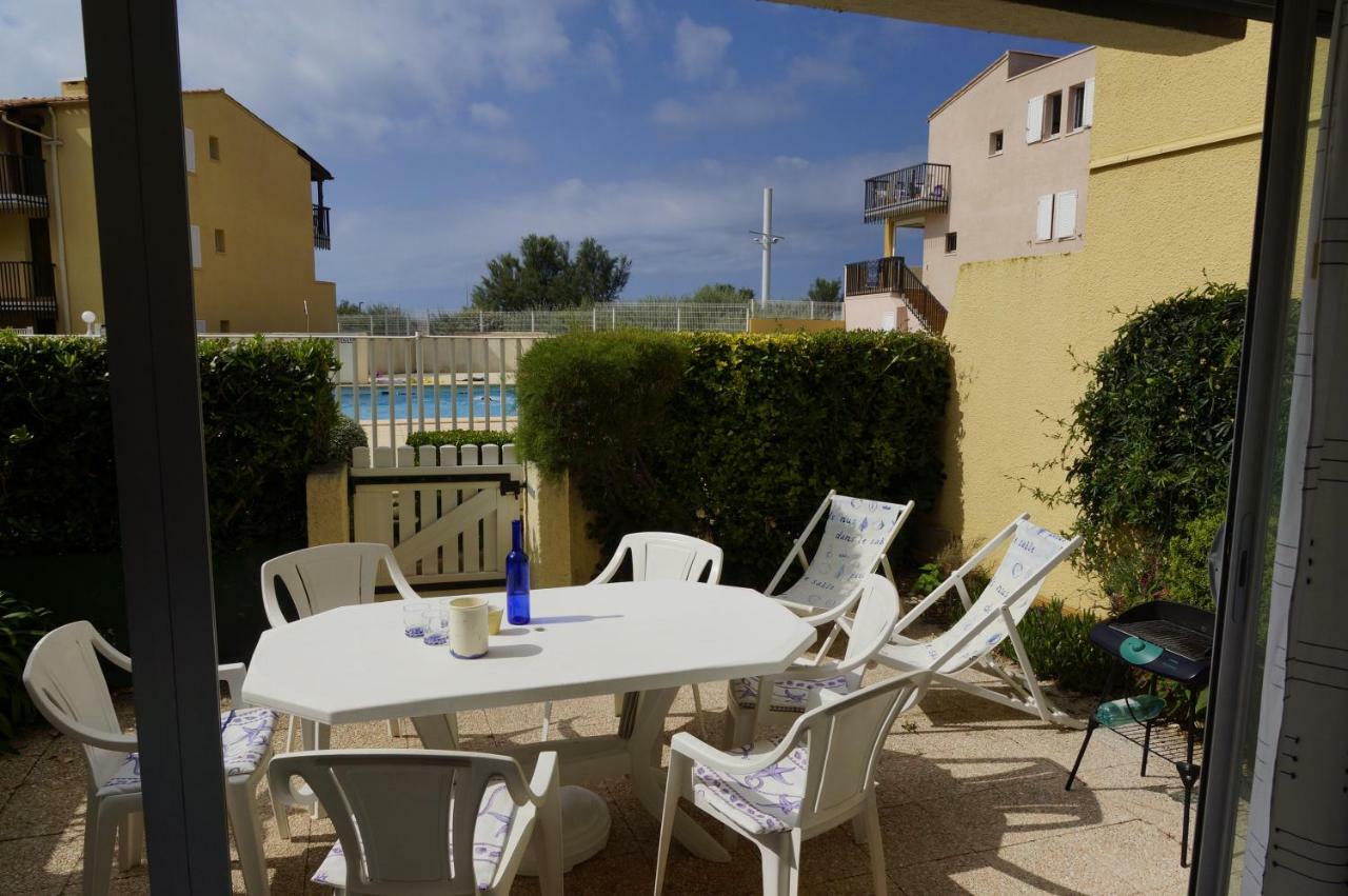 Résidence Aquaplage 45m2 front de mer plage Richelieu Agde Exterior foto