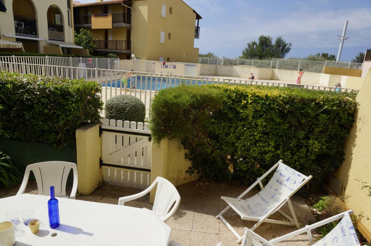 Résidence Aquaplage 45m2 front de mer plage Richelieu Agde Exterior foto